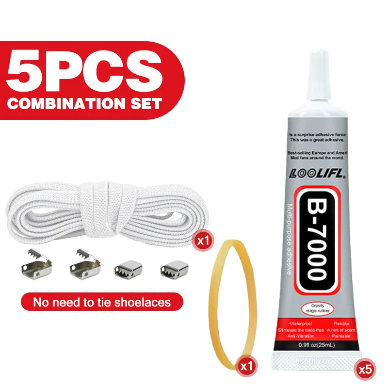 B7000 Shoe Glue, Professional Grade Repair Adhesive for All Footwear Instant Bond,Clear Drying,Flexible, & Durable for Shoe Edge