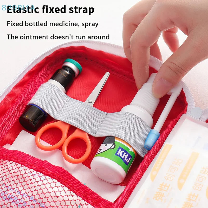 Portable Outdoor Survival Disaster Earthquake Emergency Kit Empty Large First Aid Kit Home/Car Medical Kit Empty Pack