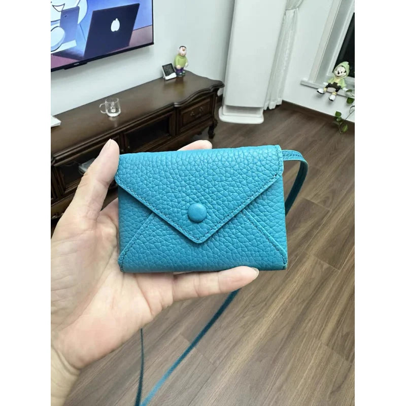 Compact and exquisite coin purse 2024 New mini crossbody bag, waist bag, neck-hanging small bag, card holder, pendant bag