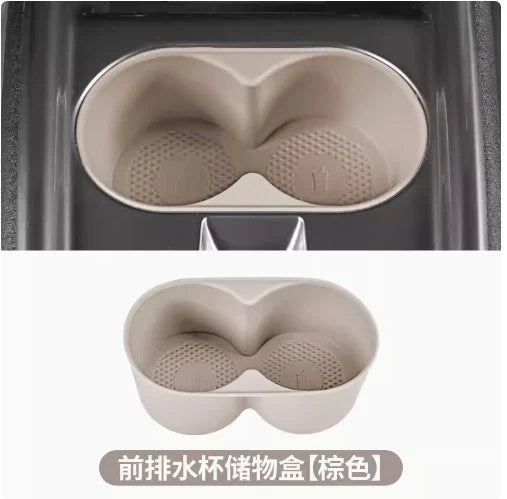 For BYD Dolphins 2022 2023 2024 Central Control Water Cup Holder Silicone Case Anti Slip and Waterproof Car Accessories