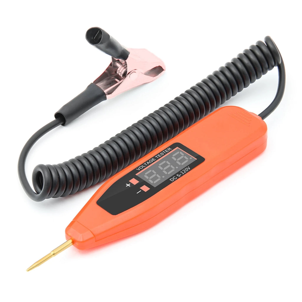 5V 120V Voltage Tester Pen DC 5V-120V Digital Display Tester Auto Car Diagnostic Probe Test Pen Repair Tools