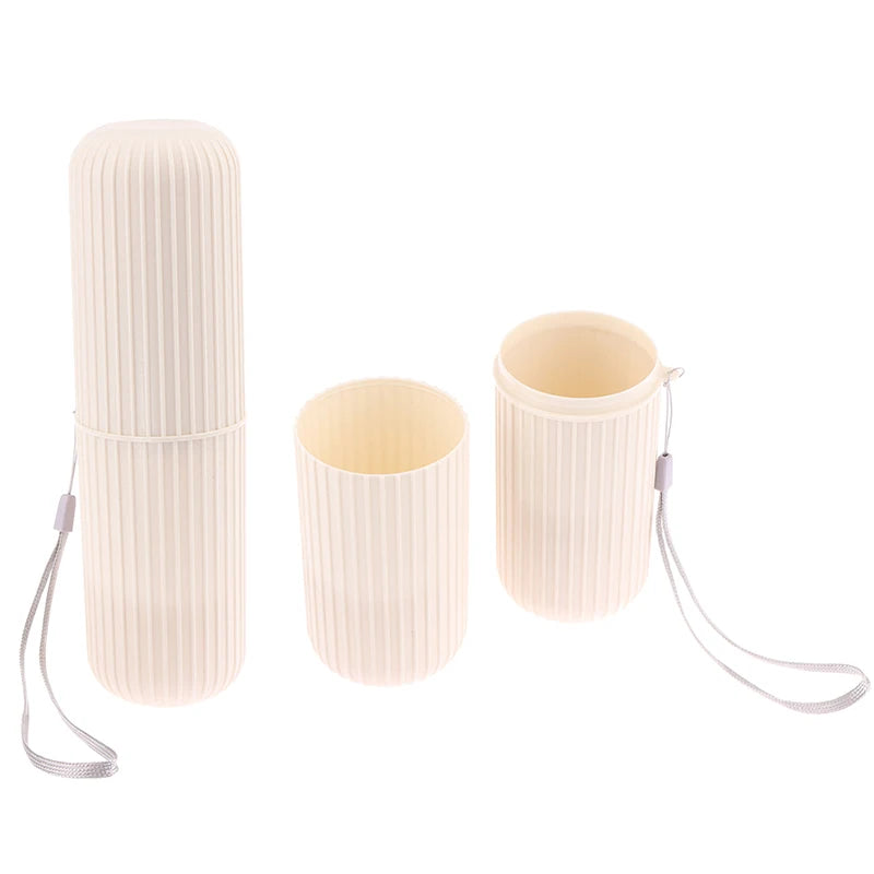 Portable Toothpaste Toothbrush Protect Holder Case Travel Camping Storage Box