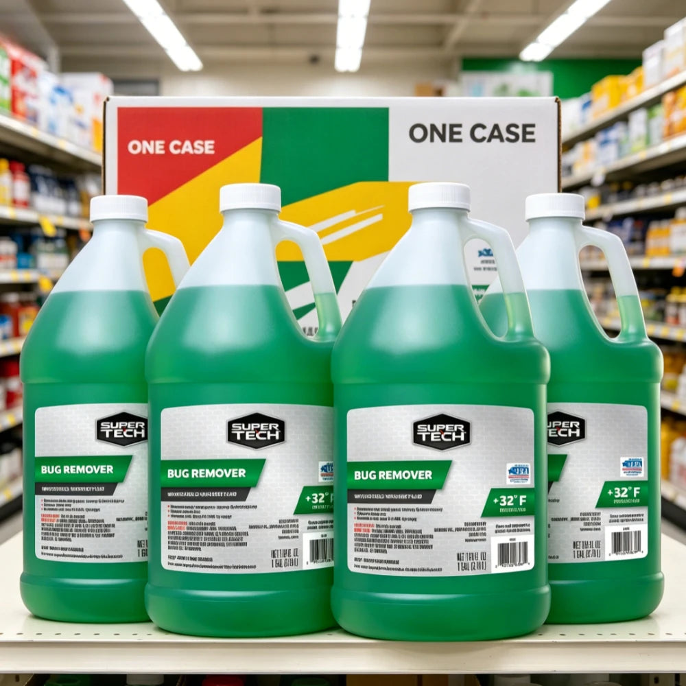 Large-capacity household Green Windshield Washer Fluid Bug Remover with Water Repellent for Car Windshield Cleaning