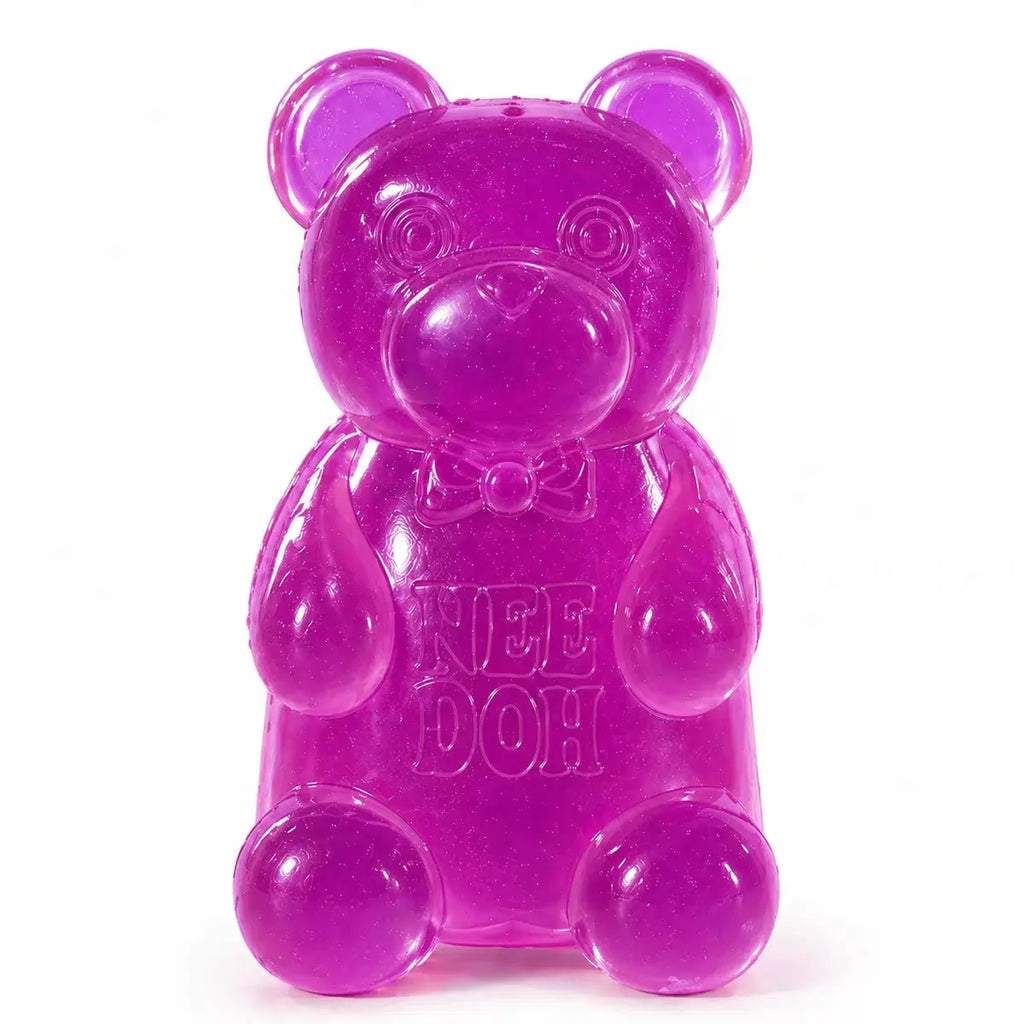 8cm NeeDoh Cute Gummy Bear Sensory Squeeze Toy with Jelly-like Filling Slow Rebound Stress Relief Toy To Alleviate Anxiety**