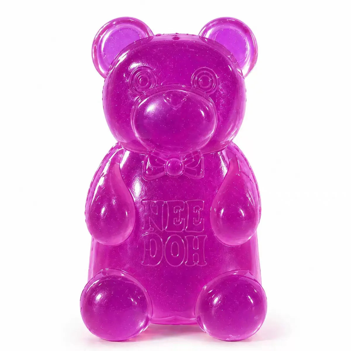 8cm NeeDoh Cute Gummy Bear Sensory Squeeze Toy with Jelly-like Filling Slow Rebound Stress Relief Toy To Alleviate Anxiety**