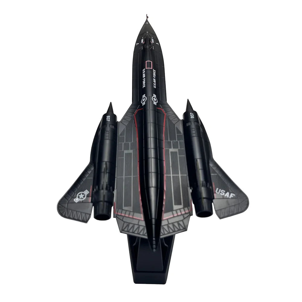 1:144 Scale US SR71 SR-71 Blackbird 06937 Plane Metal Airplane Aircraft Model Gift