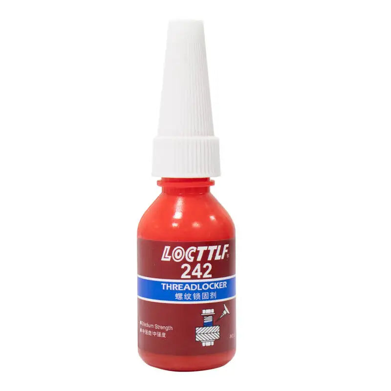10ml Threadlocker 242 Blue Medium Strength Anaerobic Adhesive Anti-Rust Thread Lock & Seal For Hardware