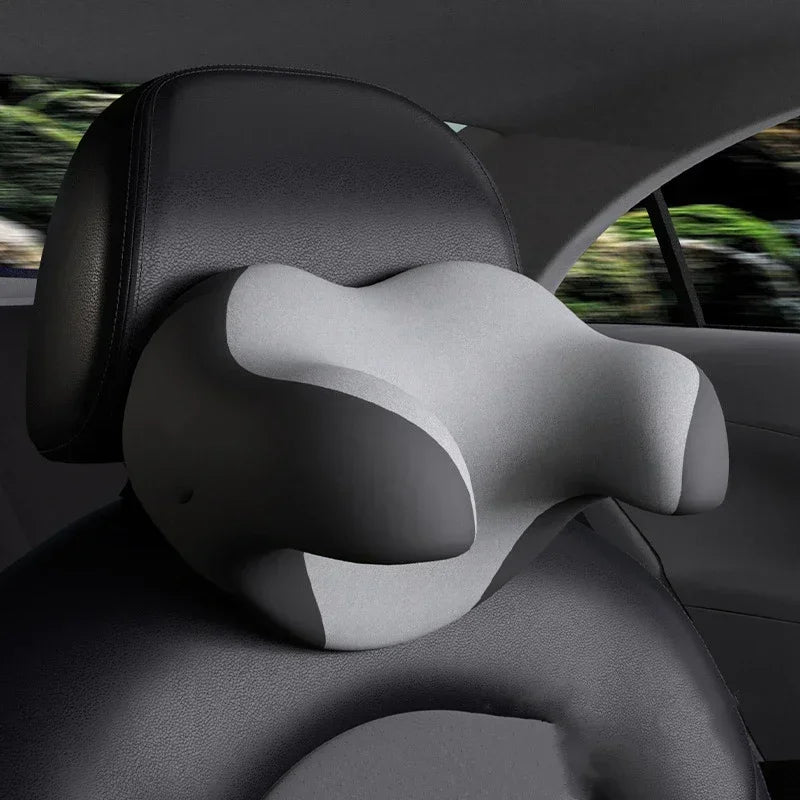 Car Pillows Head Neck Rest Ergonomic U-Shaped Protection Universal Memory Foam Auto Seat Headrest Protector Interior Accessories