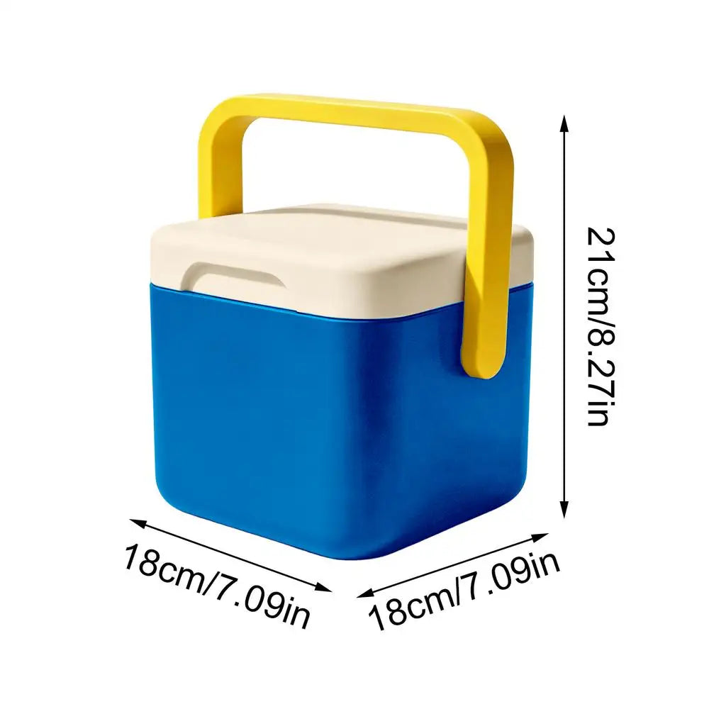 Cooler for Camping Insulated Cooling Case Fit 12 oz Can Portable Cooler with Handle for Office Beach Picnic Party Delivery Bar