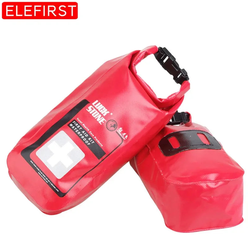 Portable 2/5L Outdoor Waterproof First Aid Bag Emergency Kits Bag Only For Home Car Travel Fishing Hiking Riding Sports