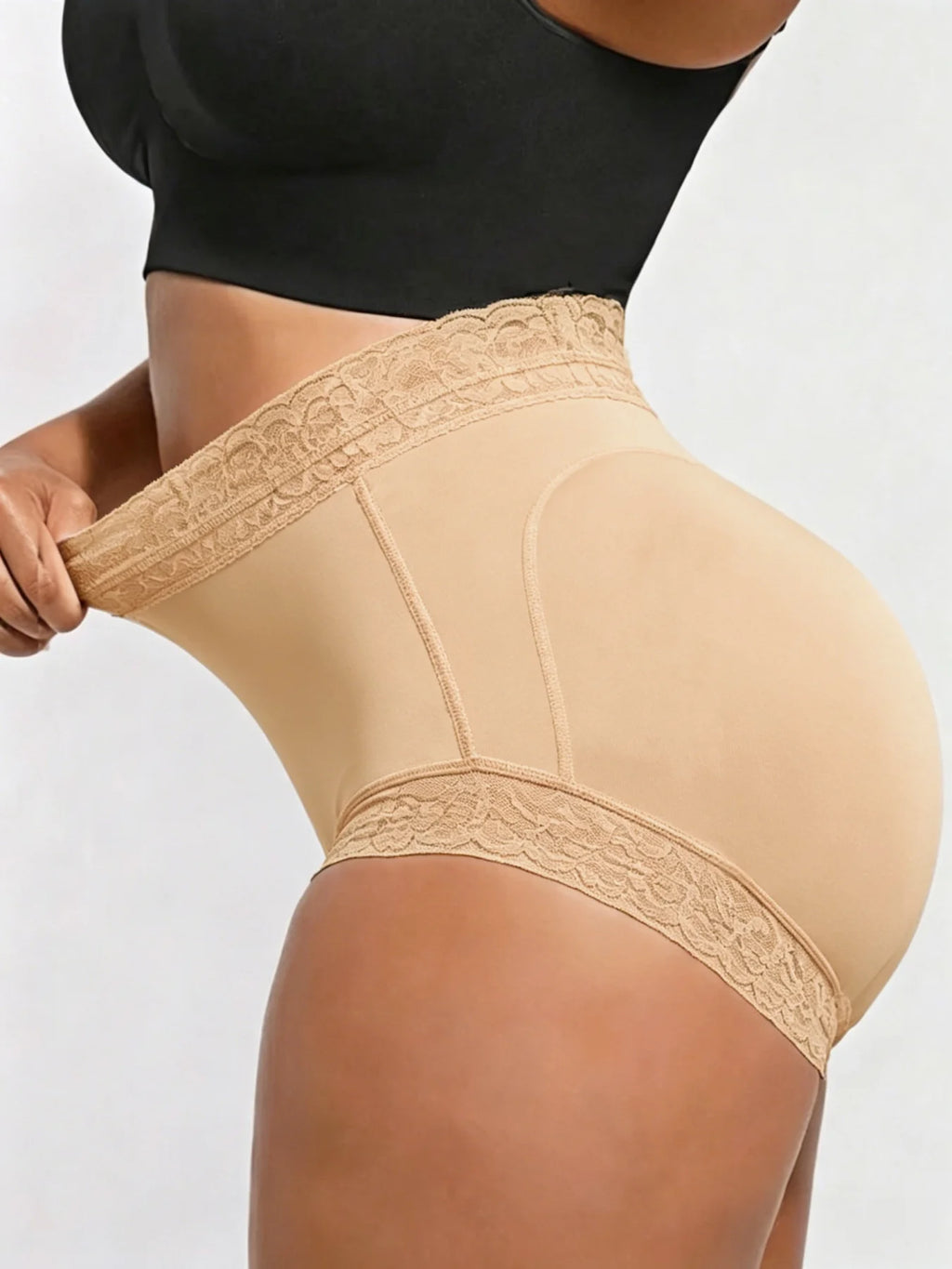 Women's Bodysuit Tummy Control Butt Lifting Shapewear Shorts Natural Look Booty Lift Slimming Underwear Fitness Body Shaper