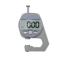 0-10mm Digital Thickness Gauge with Aluminum Body and Stainless Steel Flat Elbow Pointed Measuring Heads for Lab Use