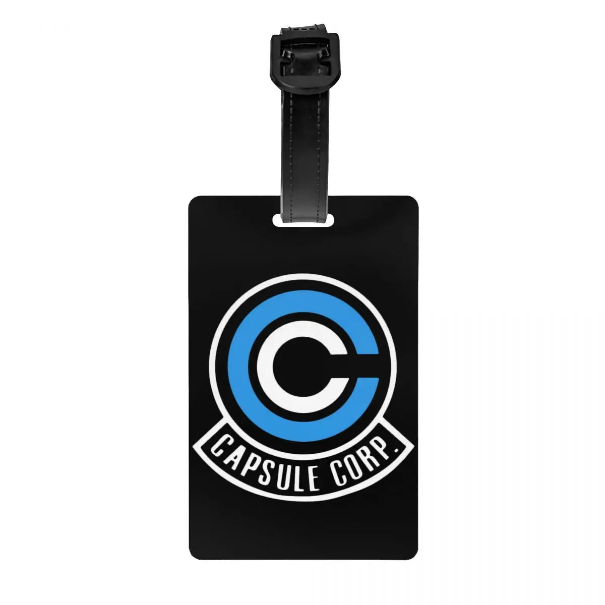 Custom Capsule Corp. Luggage Tag With Name Card Privacy Cover ID Label for Travel Bag Suitcase