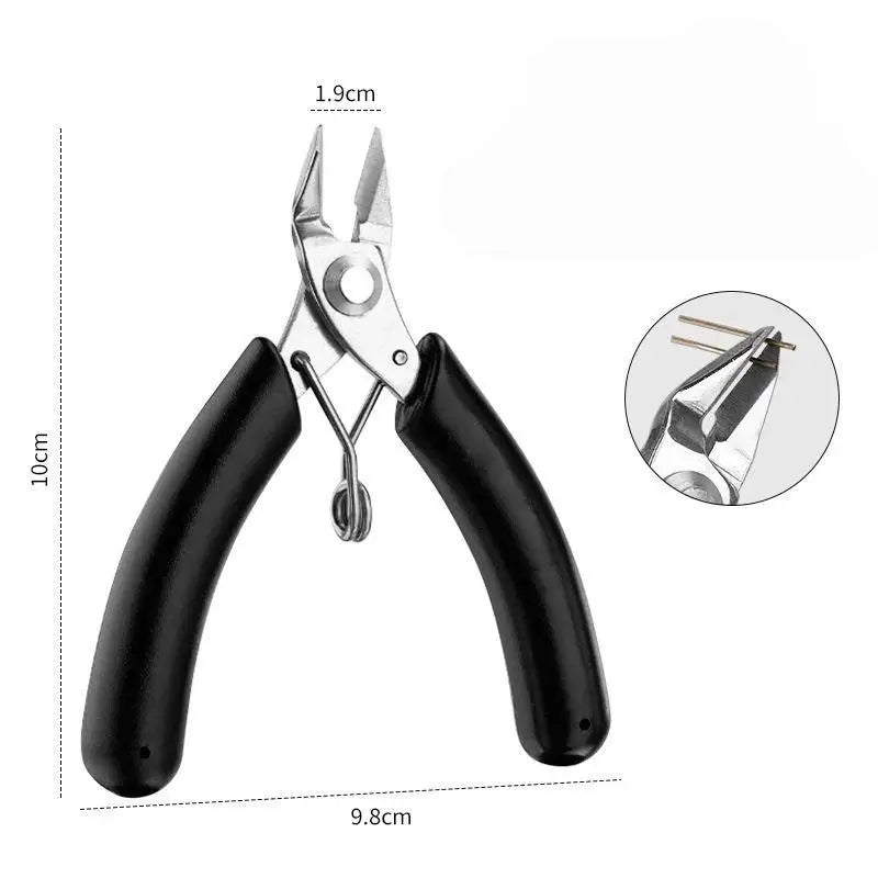 1Pcs Stainless Steel Electronic Cutting Plier For DIY Jewelry Electronics Repair