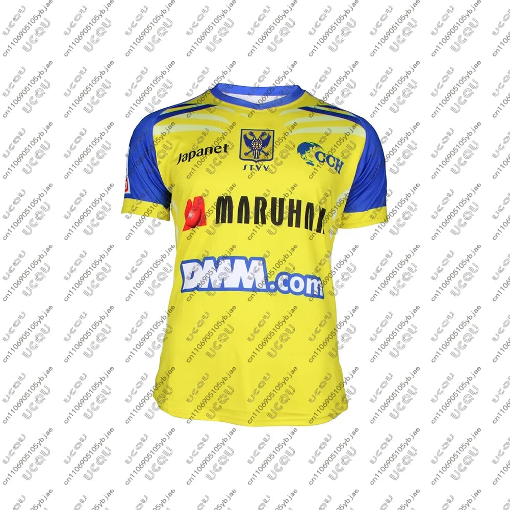 Autumn 2025-26 Mens Kids Boys Breathable Quick-drying Football Jersey Top Adult Home Jersey Soccer Sports Away Sint-Truidense VV