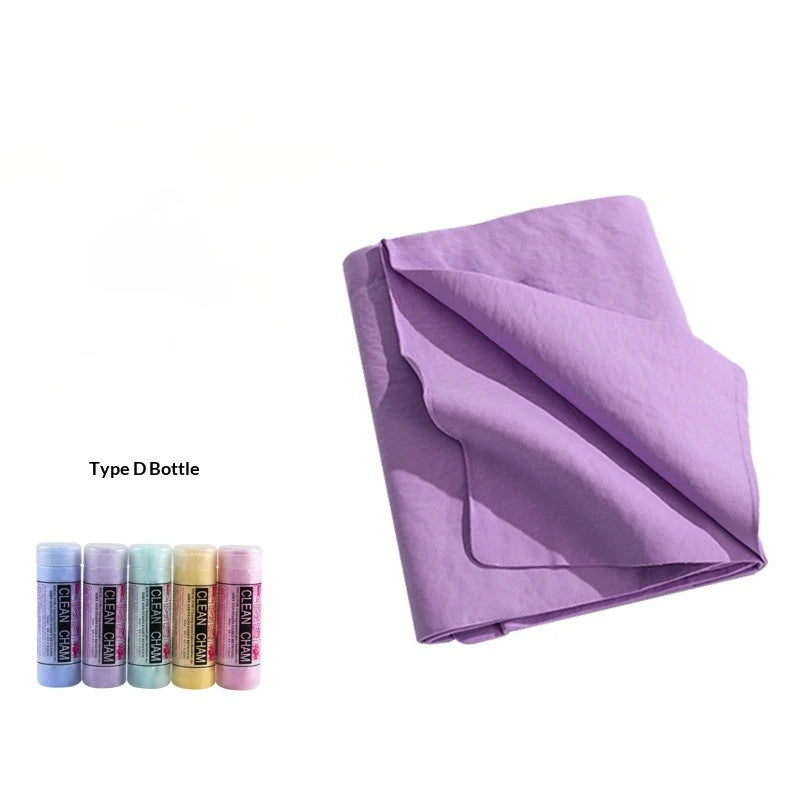 Car Cleaning Cloth Specialized PVA Imitation Suede Fabric Quickdrying Water-absorbing Nonstaining Car Cleaning Towel Suede Cloth