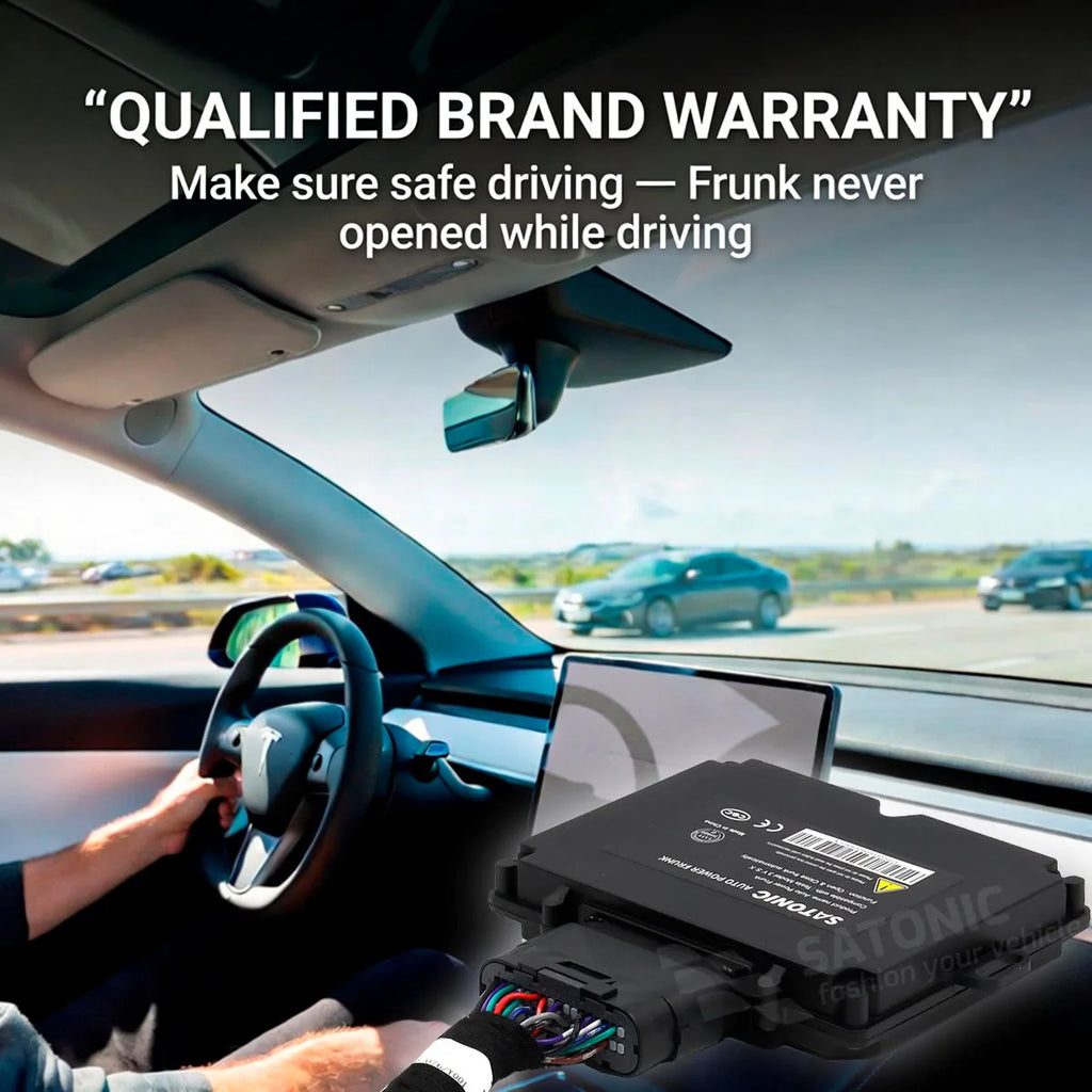 SATONIC V6S Electric Automatic Frunk Lift for Tesla Model Y 2026 Juniper Y YL Non-destructive Installation Smart Power Hood V6S