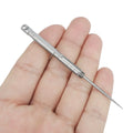 1pc Titanium Alloy Toothpick Key Chain Accessories Fruit Stick Toothpick Holder Portable Outdoor EDC Tool