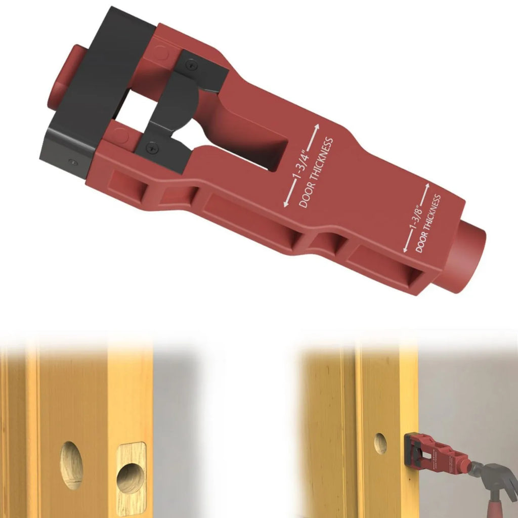Door Strike Mortising Tool Cut Recess to Mount Door Strike, Door Strike Tool for Tidy, Exact Professional Fitting