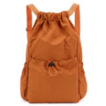 Foldable Drawstring Backpack, Lightweight and Easy to Store, Essential for Short Distance Travel and Outdoor Activities