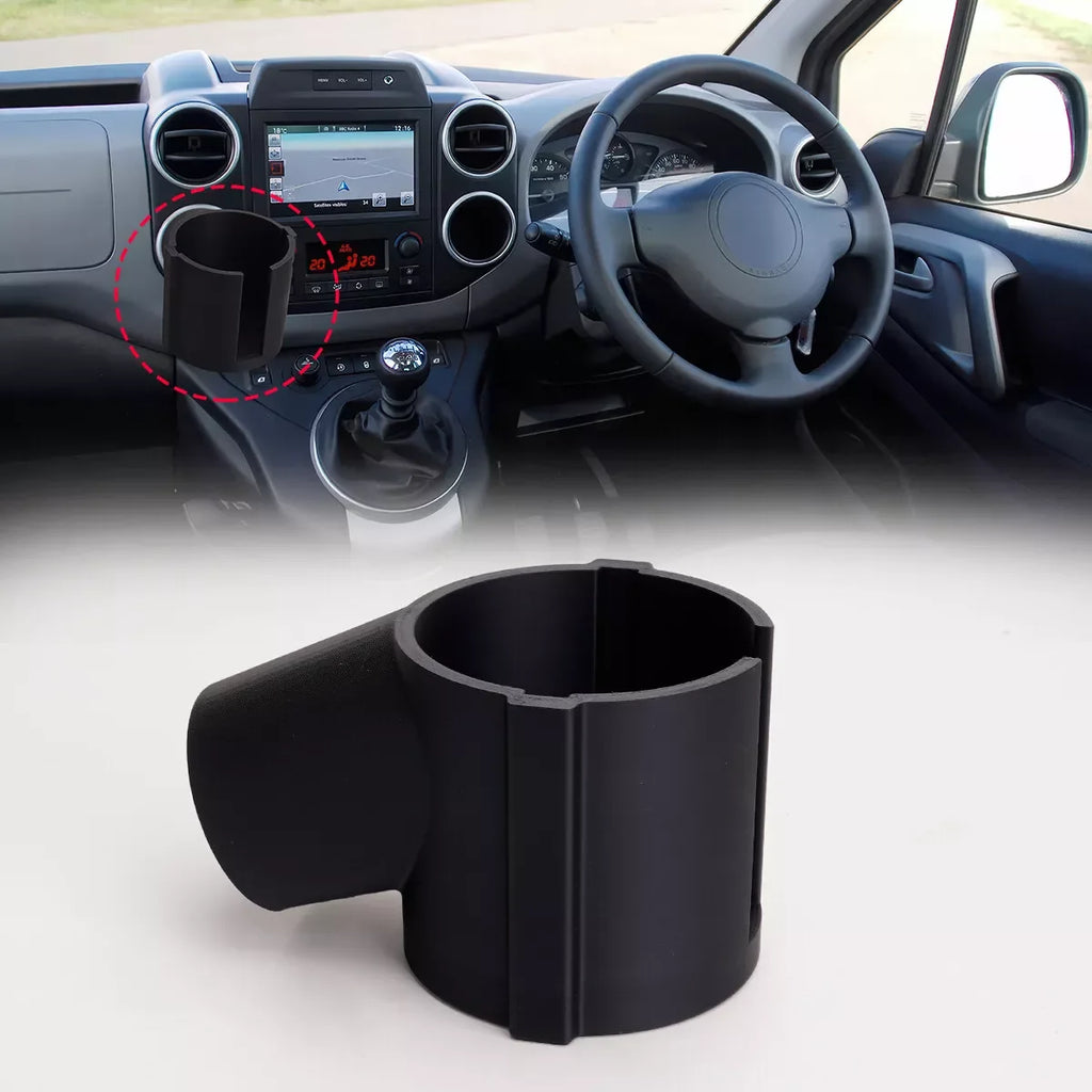 Car Interior Cup Holder Mounts Phone Holder Push Storage Beverage Rack Car Accessories for Peugeot Partner Citroen Berlingo