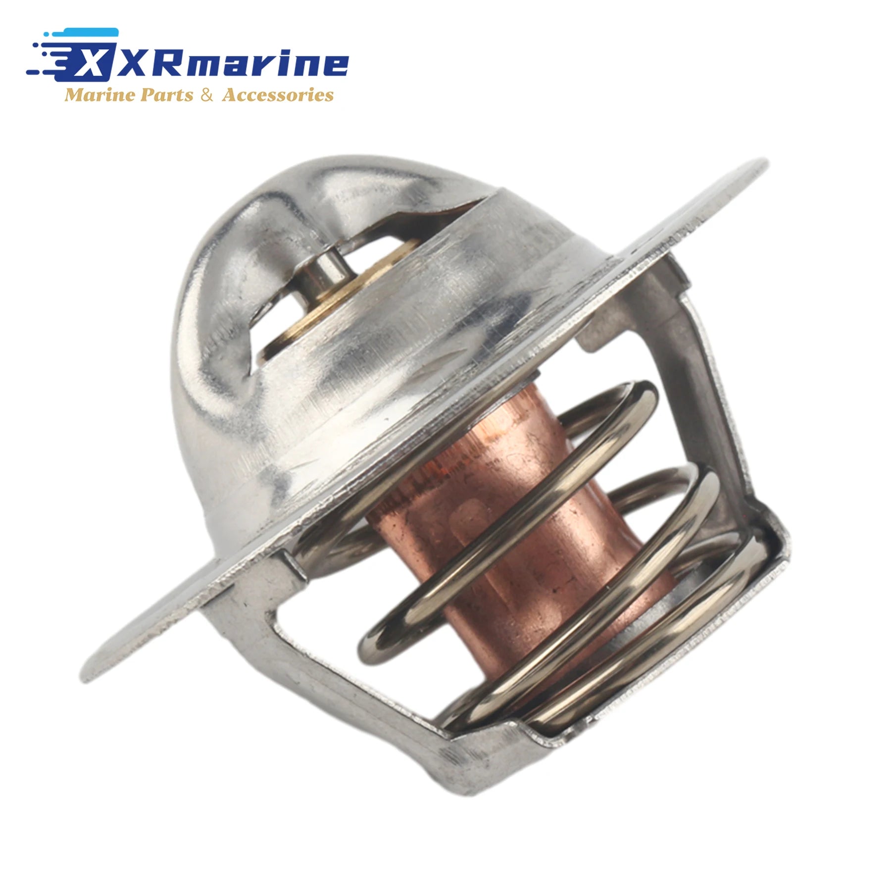 160°F 71℃ Thermostat Repair Kit Compatible with Mercruiser V6 V8 4.3 5.0 5.7 7.4 8.2 L SternDrive Motor Cooling System 807252Q5