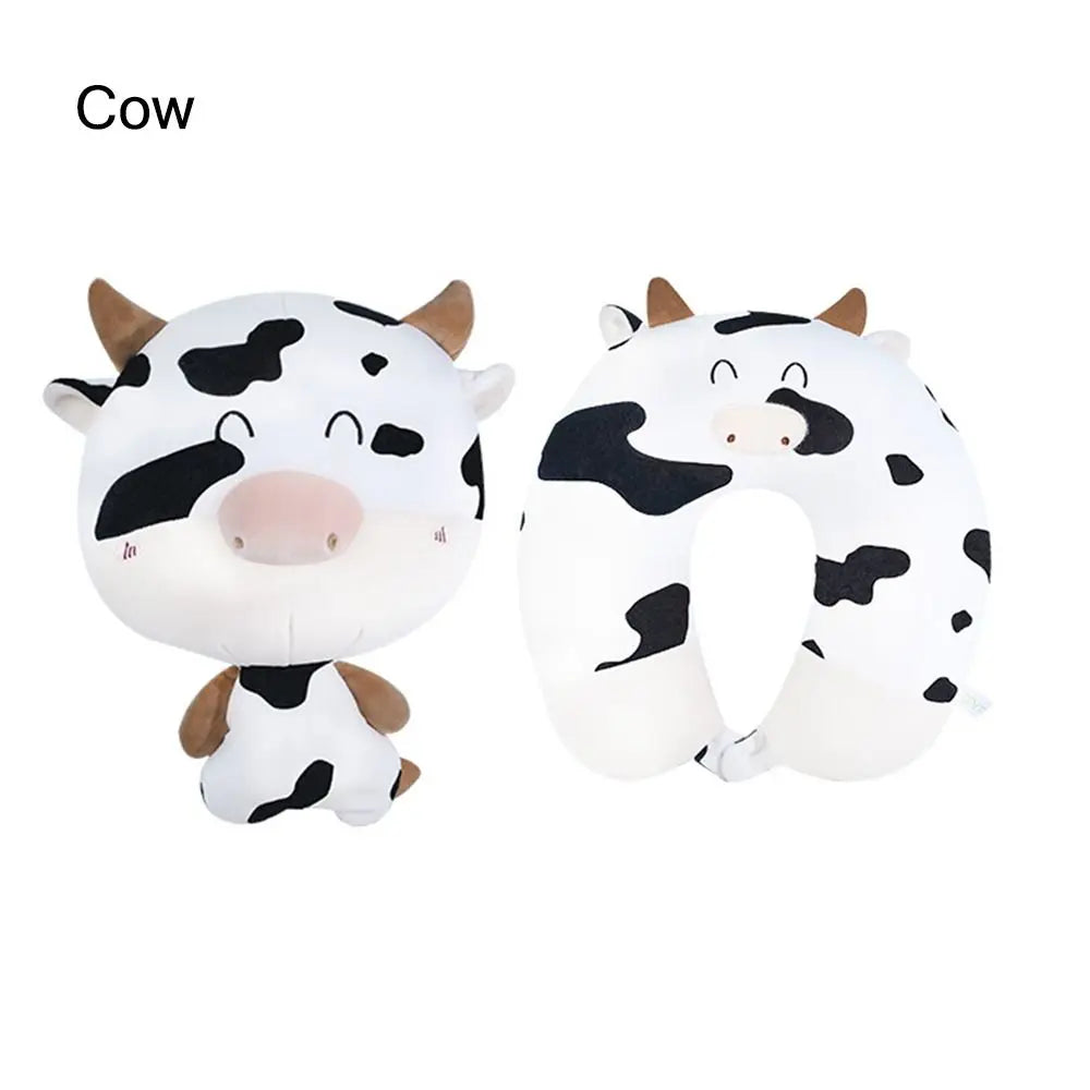 Soft Healthcare Cartoon Changable Cervical Penguin Whale U Shaped Travel Pillow Protection Neck Fluffy Pillows