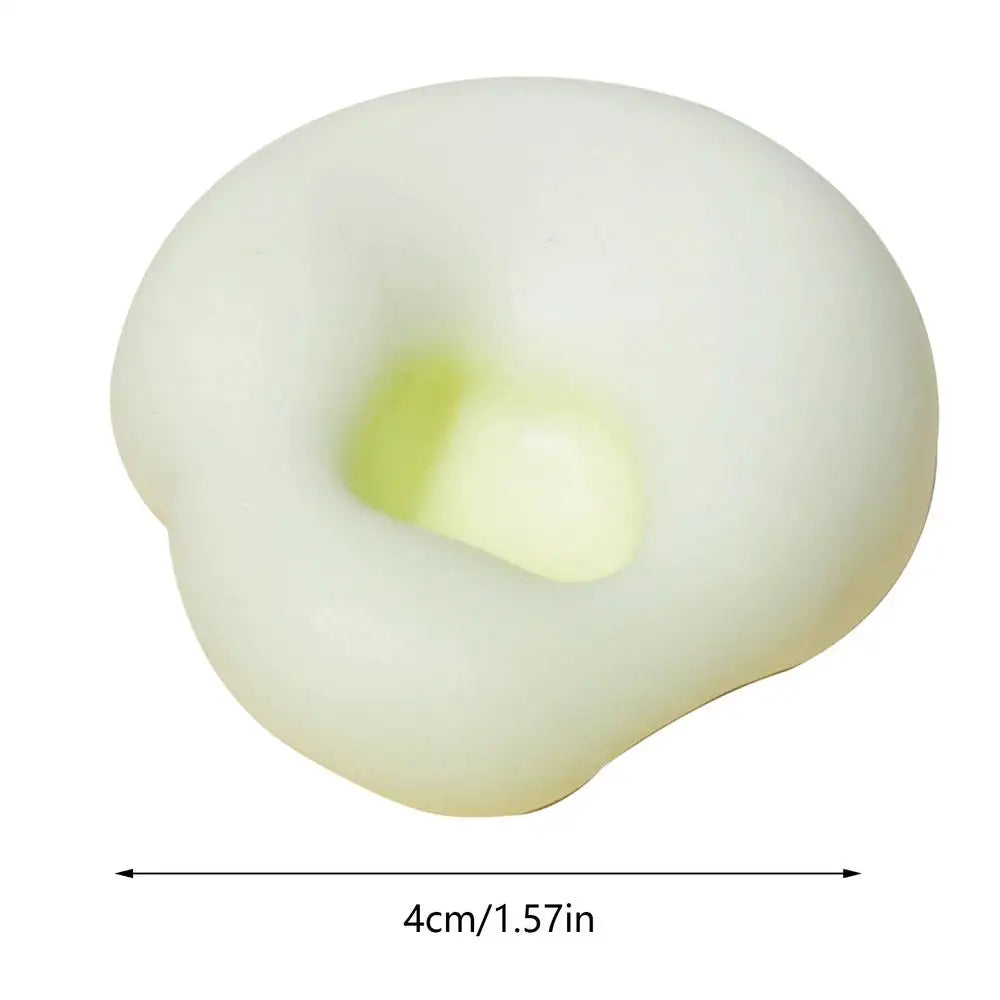 Stress Relief Ball Squishys Toys Plasticity Ice Skin Super Soft Ultra-Thin Sticky Handmade Ball Light Squeez Stress Relieving