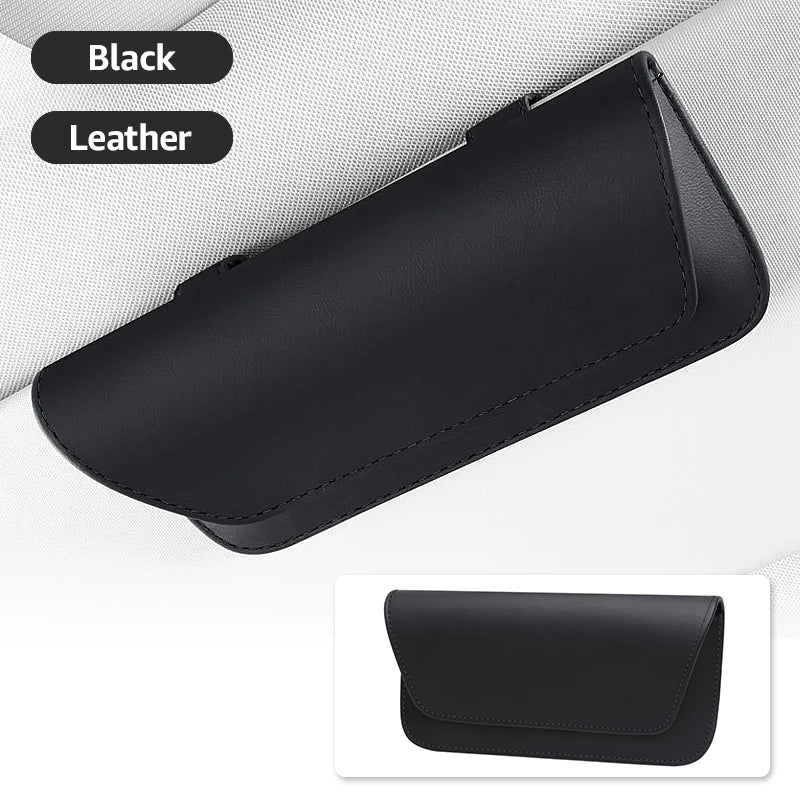 Car Glasses Case Organizer Storage Car Eyeglass Case Glasses Box For Car Sun Visor Organizer Sunglasses For BMW Glasses Case