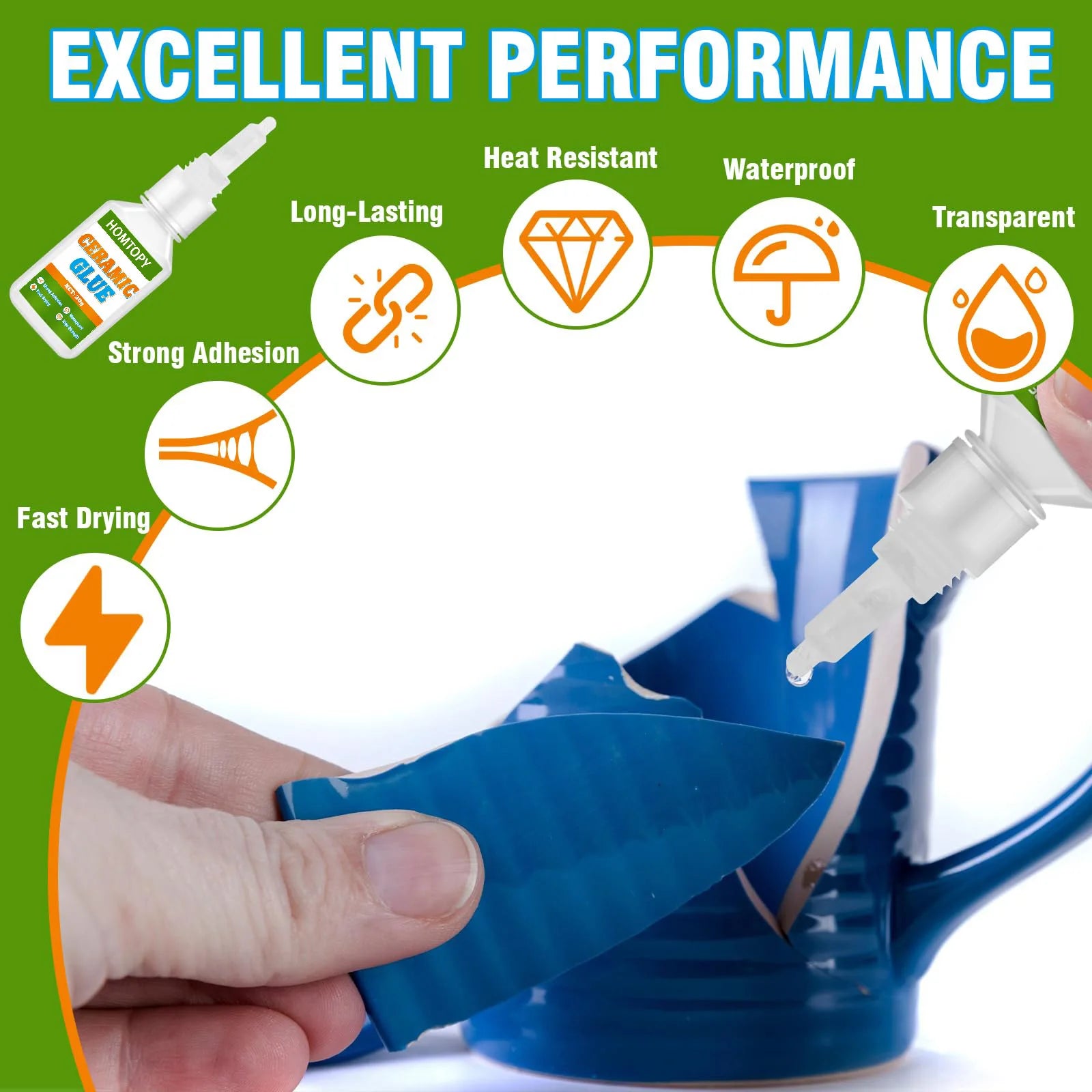 New Type Welding Super Glue Oily High Viscosity Quick-Drying Universal Strong Adhesive Multi-Material Powerful Bonding Glue