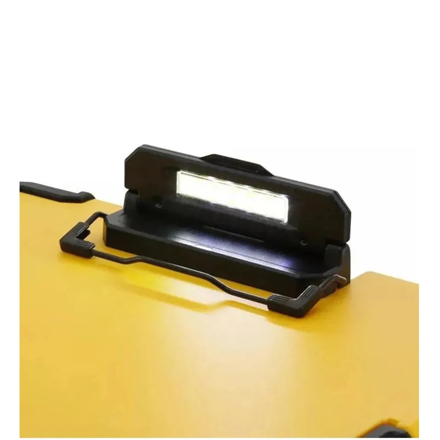 DEWALT DWST82732-1 TSTAK Clipboard Organiser LED Light Internal Pouch Metal Clip Portable Folder File Board Hand Tools