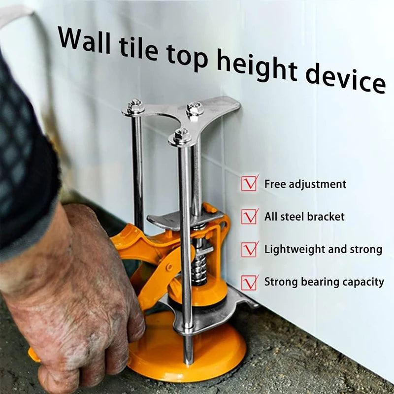 Jack-up Device Wall Tile Height Adjust Elevating Construction Regulator Adjustable Locator For Wall Tile Leveling Fixing Tools