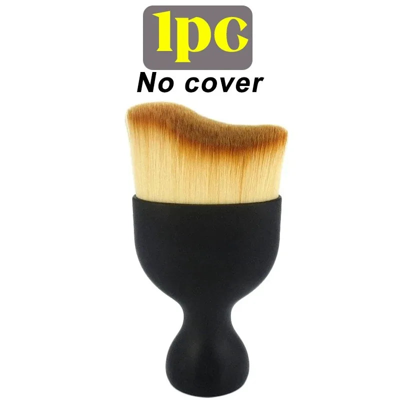 Car Interior Cleaning Brush Keyboard Air Conditioner Camera Thick Soft Fur Clean Brushes With Cover Crevice Dust Detailing 26713