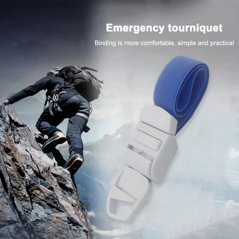 Quick Release Medical Tourniquet: One-Hand Operation Buckle Bandage for Life-Saving Hemorrhage Control in Survival Kits