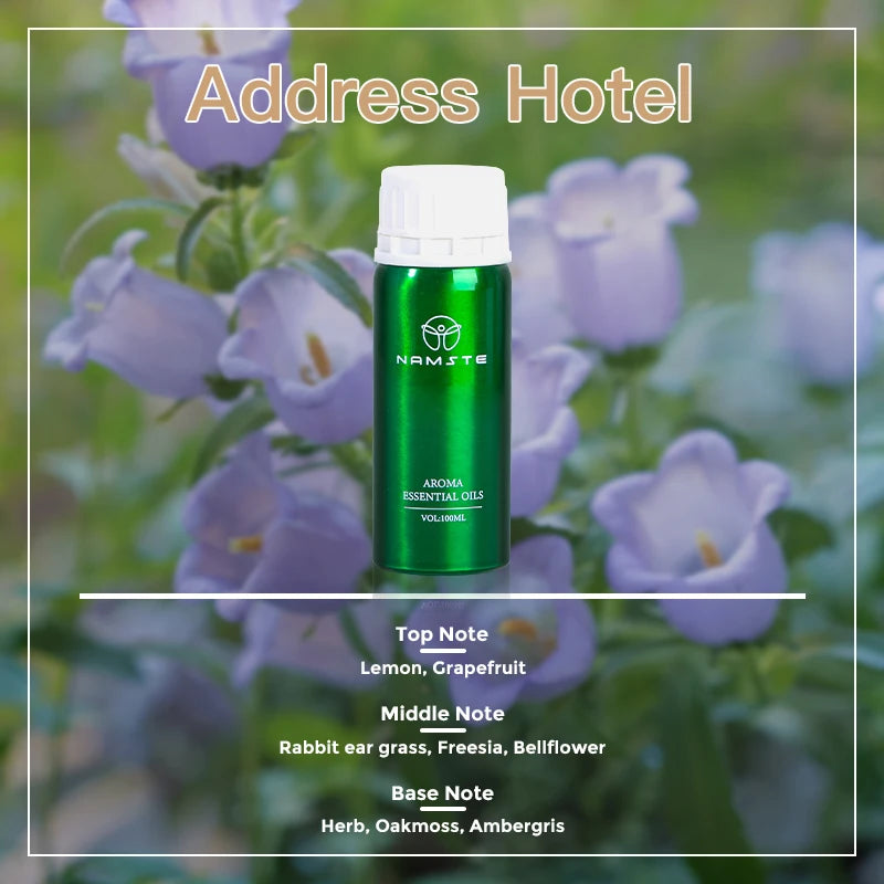 100ML Hotel Room Fragrance Diffuser for Home Air Freshener Scenting Device Air Purifier Humidifier Car Essential Oil Refil
