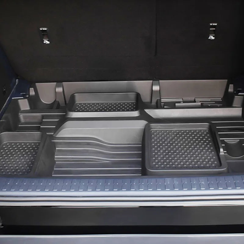 For Equation Leopard 5 DENZA B5 2024 2025 trunk storage box multi-function lower storage trunk storage hidden car accessories