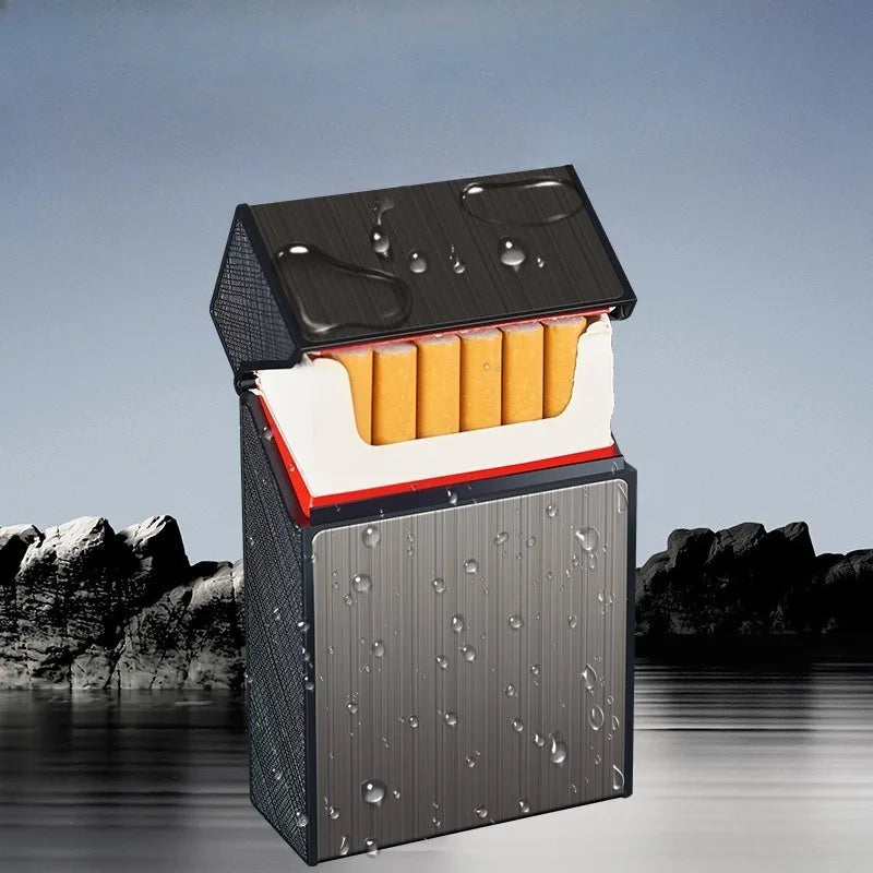 20 pack Pressure Resistance Waterproof sweat-proof Cigarette case Fashionable portable Cigarette Box Smoking Accessories Gift