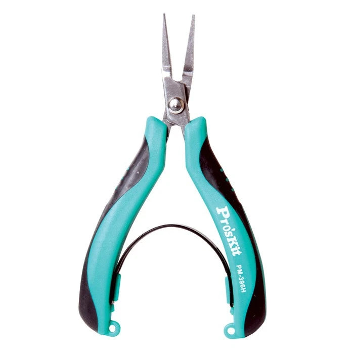 Pro'skit PM-396F Stainless Steel Industrial Grade High Hardness Diagonal Pliers for Electrician Wire Cutting and Stripping Tools