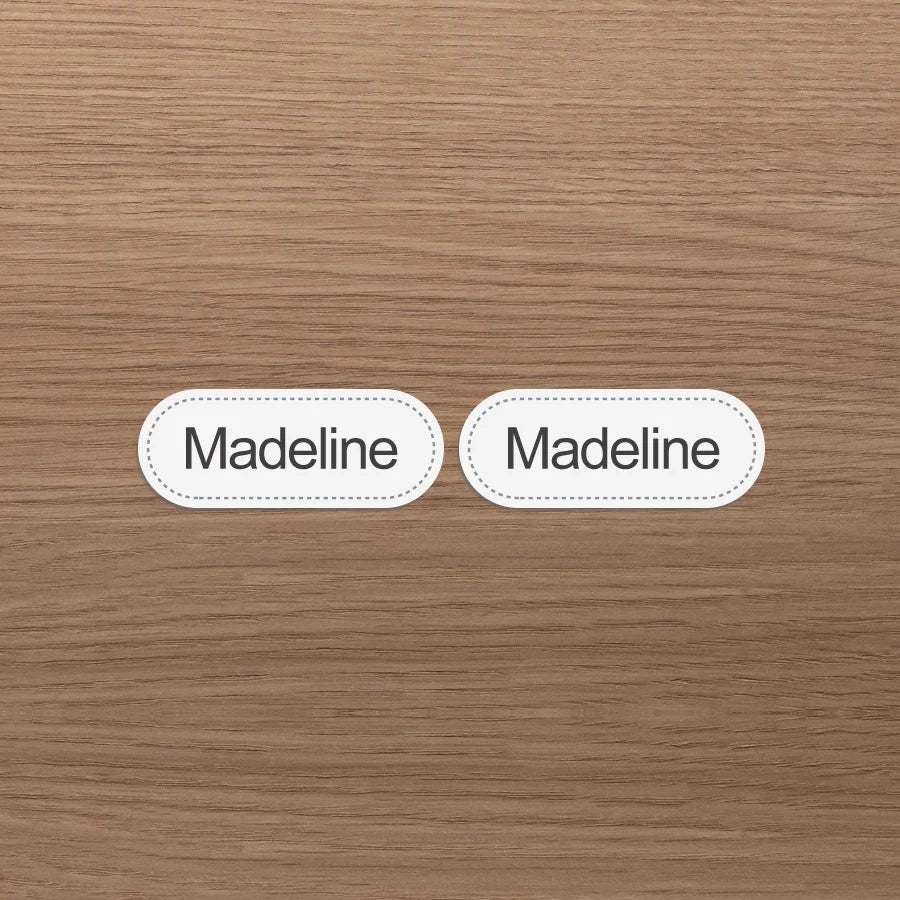 Labels for Ironing-for Cotton-Personalized for School,Sport,Club,Retirement Home,for Clothes,DIY Accessories,Machine Washable