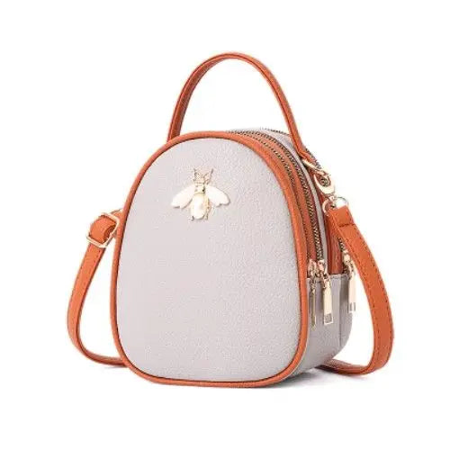 Summer New Ins Super Hot Bag for Women 2025 New Bee Bag for Girls Mini Chain Crossover Bag