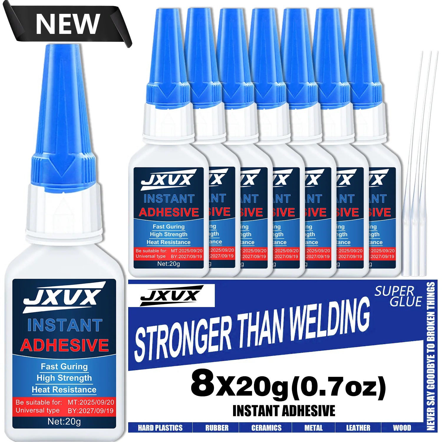 480 Black Automotive Sealing strip Repair Super Strong Glue Instant Quick-drying Black Cyanoacrylate Thick Adhesive Specially Formulated for Rubber, Leather, Tires, and Plastics Strong Bond Liquid Glue Tool With precis