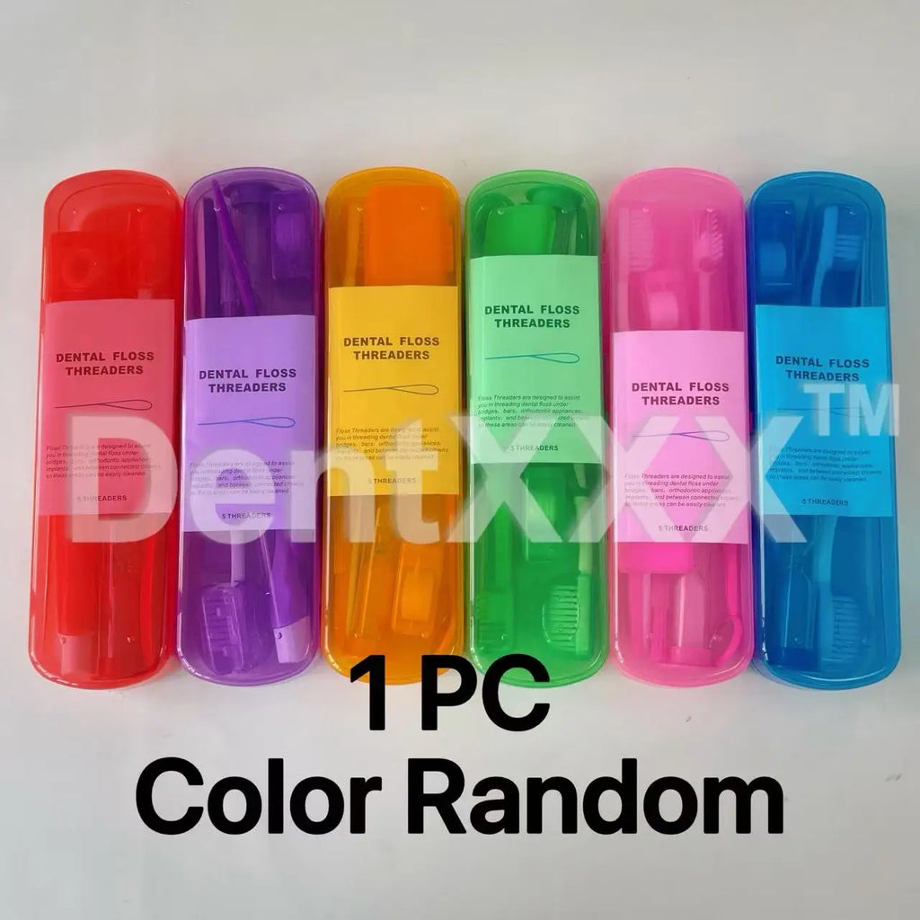 7Pcs Travel Oral Hygiene Care Set Portable Cleaning Kit R for Travel Business Trip