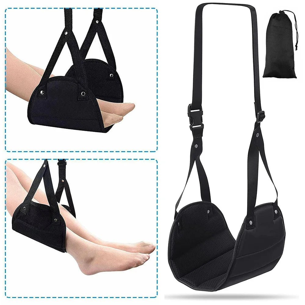 Airplane Foot Hammock Perfect Airplane Footrest Airplane Travel Accessories Desk Foot Hammock Travel Foot Rest Comfy Foot Hanger