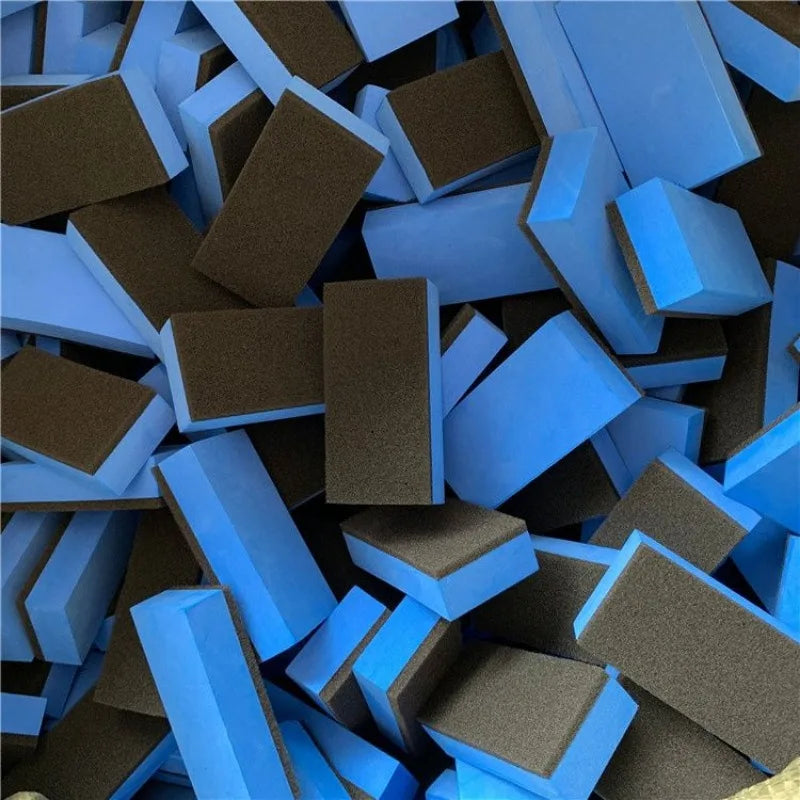 Sponges Brushes Car Polishing Coating Sponge Brush Glass Nano Applicator Pads Polish Wax Ceramic Coating Cleaning Accessories