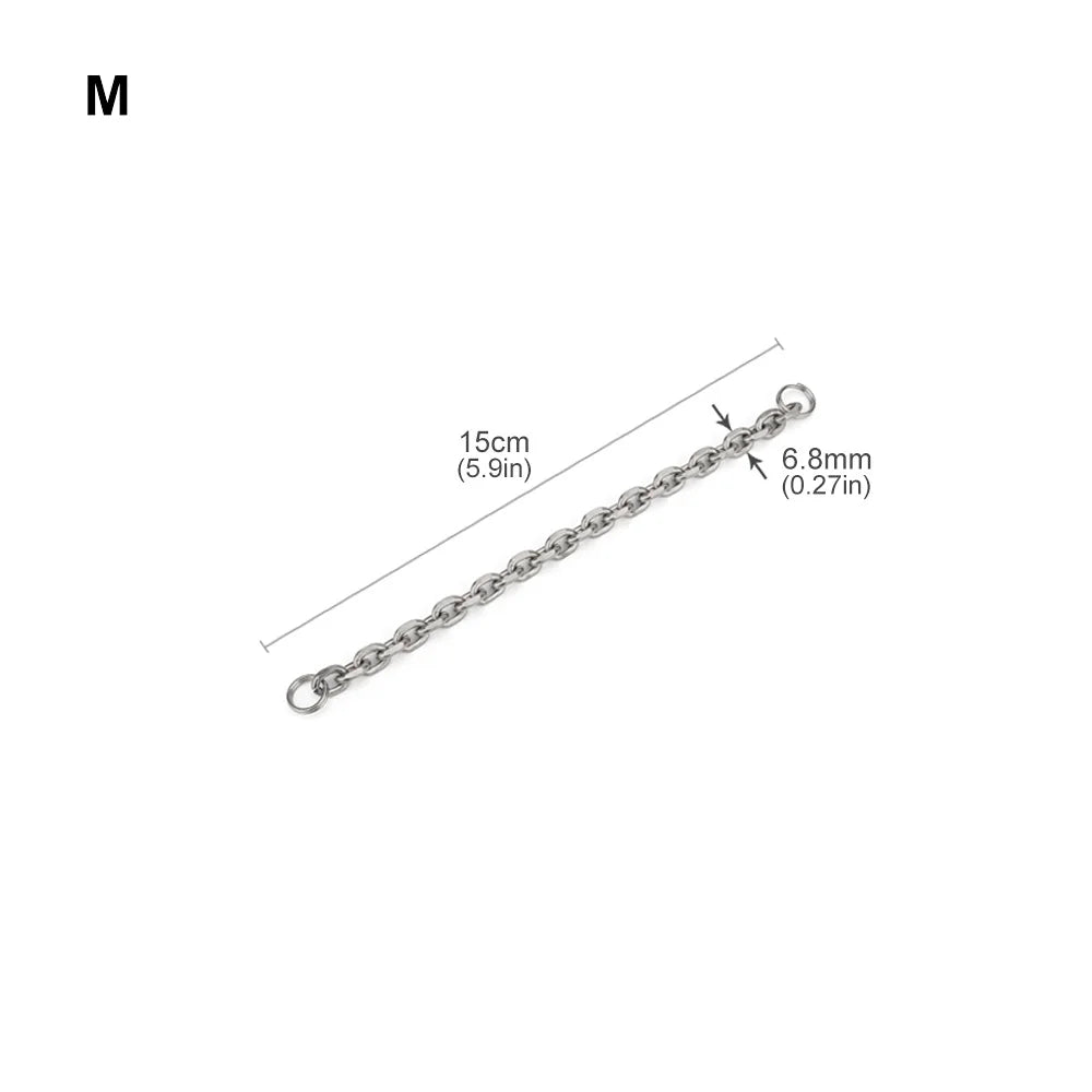 S/M/L Titanium Alloy Key Chain DIY Connection Keyring Multi-function Outdoor Tool EDC