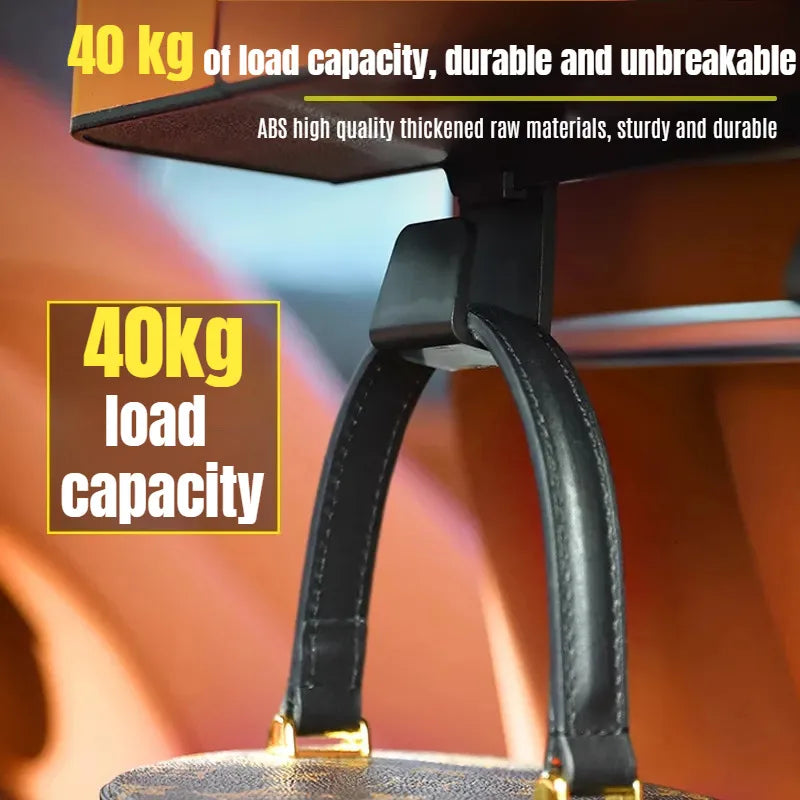 Car Backrest Storage Box Multi-Function Hanging Chair Back Organizer  Seat Back Tissue Box Universal  Vehicle Water Cup Holder
