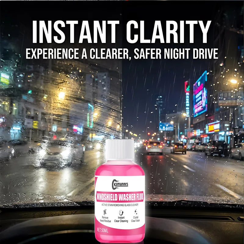 Nano Glass Rain Repellent, Anti-Fog Spray for Car Windows, Helmets, Windshields, And Interior Glass, 2026 Rainy Season Cleaning