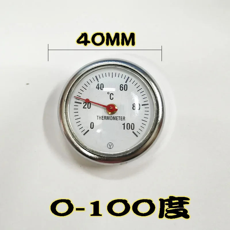 0-100 120 200300 Degrees Mold Surface Magnet Thermometer Mold Temperature Meter Iron Absorption Surface Boiler Thermometer