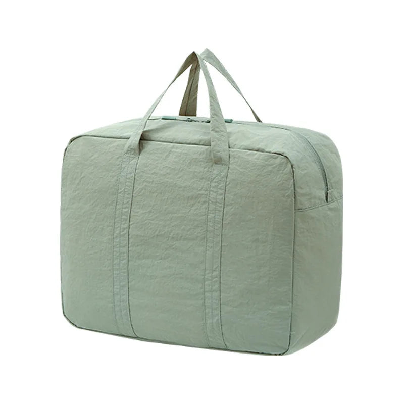 Foldable Travel Bag with Trolley Sleeve,Portable Clothes Organizer Storage Pouch Large Capacity Maternity Bag Luggage Organizer