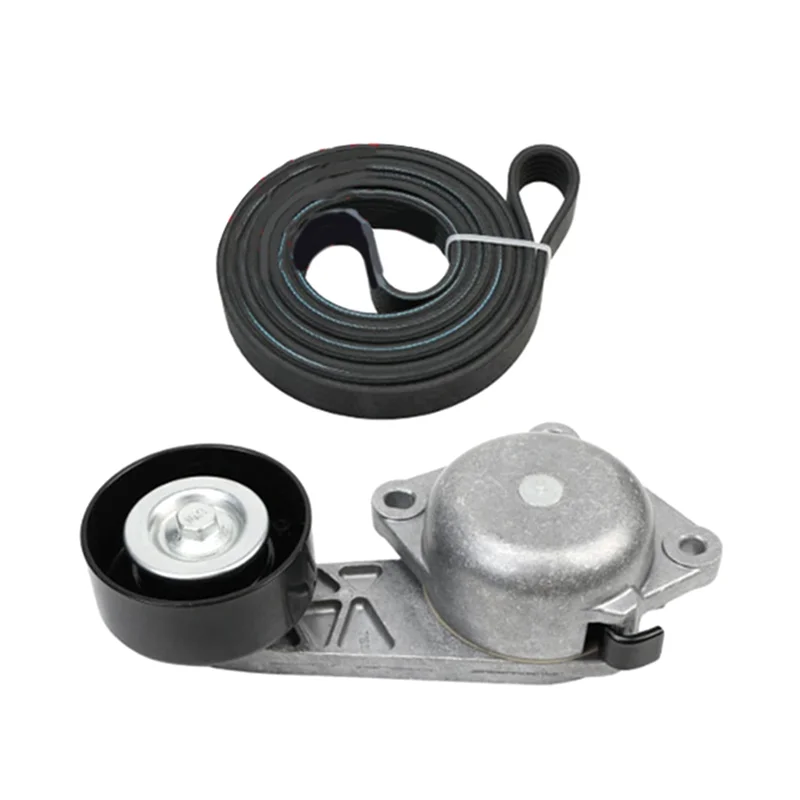 【Price Drop !!】 Drive Belt Tensioner Kit Serpentine Belt Drive Assembly Kit 90K-38274A ACK061025 DBK061025B For Ford F-150 F-250